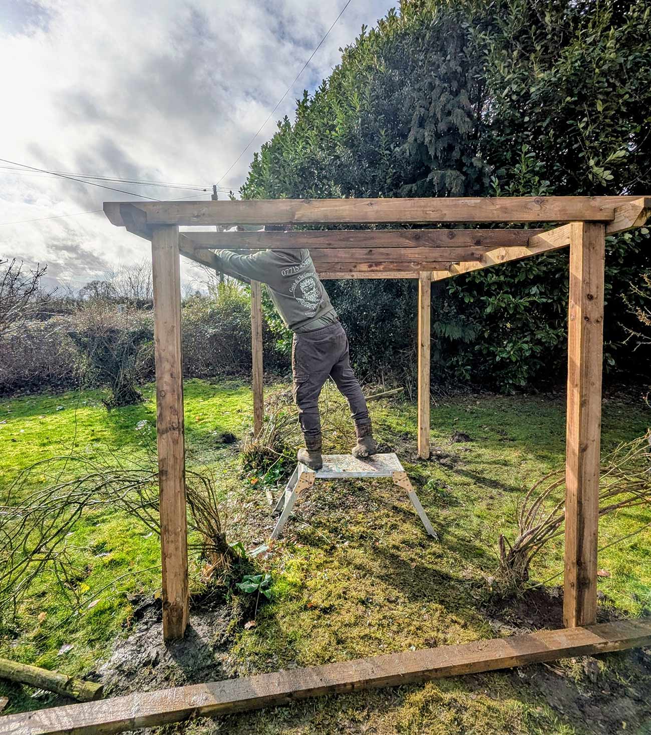 garden construction in wiltshire